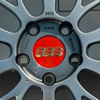 BBS LM 19x9.5 +22, 19x11 +37 5x120 Diamond Black (SET)