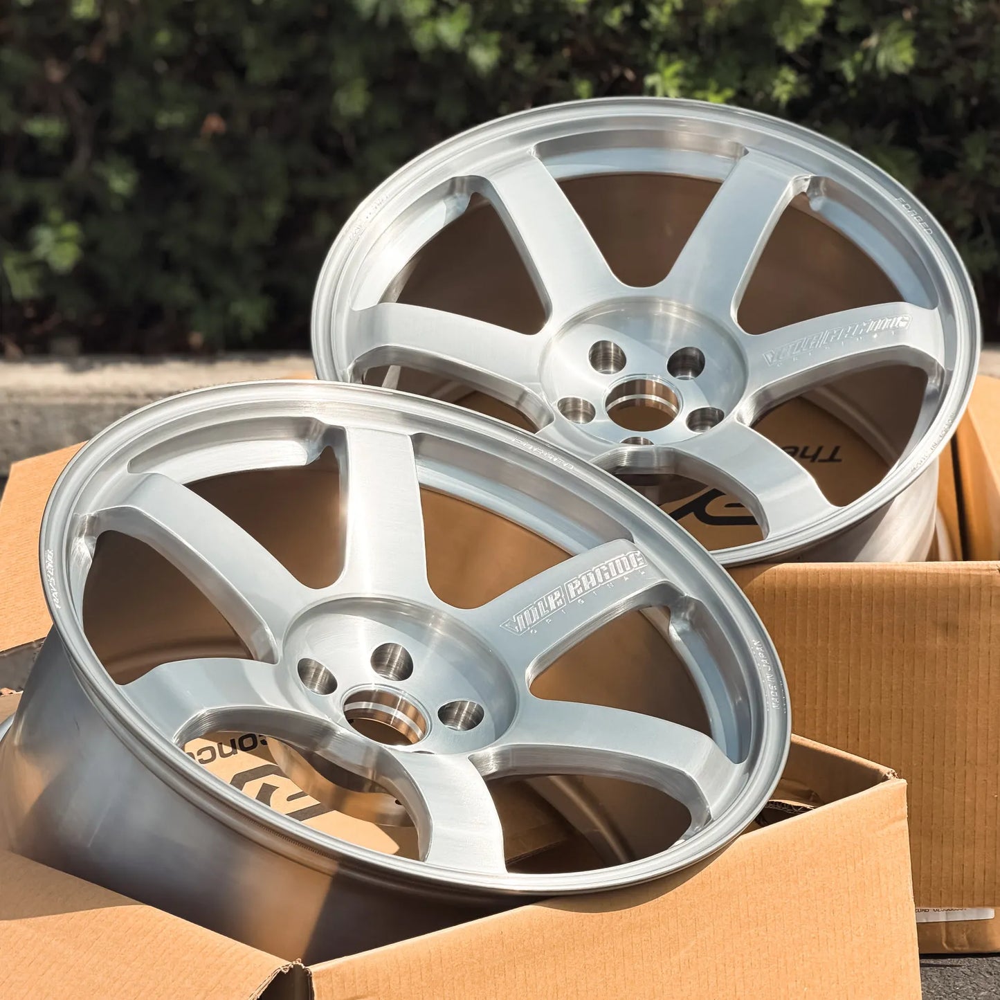 Volk Racing TE37 Saga S-Plus 20x10 +15, 20x11 +15 5x112 A.S.T Brushed (SET)