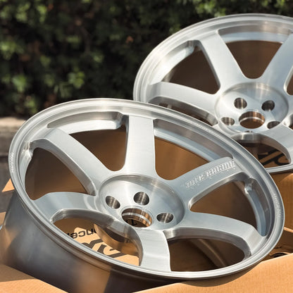 Volk Racing TE37 Saga S-Plus 20x10 +15, 20x11 +15 5x112 A.S.T Brushed (SET)