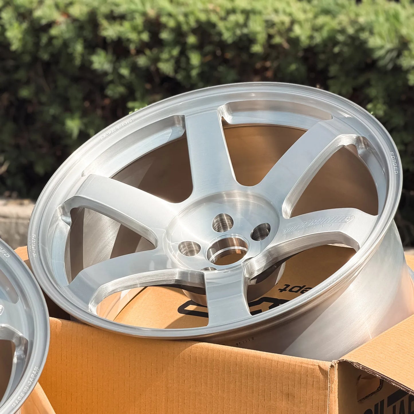 Volk Racing TE37 Saga S-Plus 20x10 +15, 20x11 +15 5x112 A.S.T Brushed (SET)