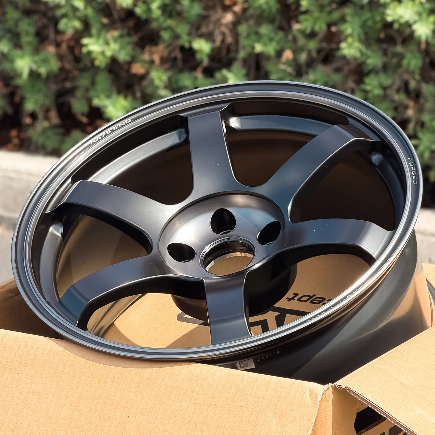 Volk Racing TE37 Saga SL M-Spec 18x9.5 +22 5x114.3 Pressed Black (SET)