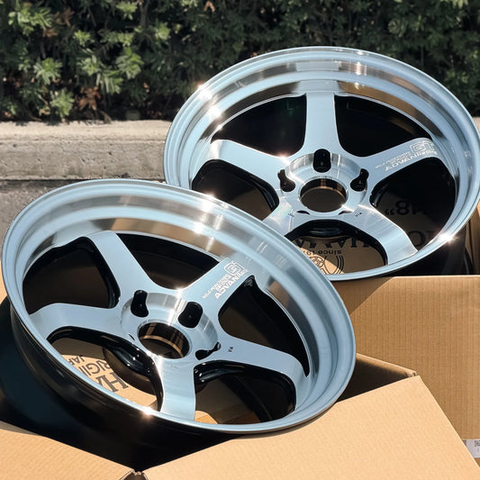 Advan GT Beyond-R 18x9.5 +22, 18x10.5 +34 5x120 Machining & Diamond Cutting (SET)