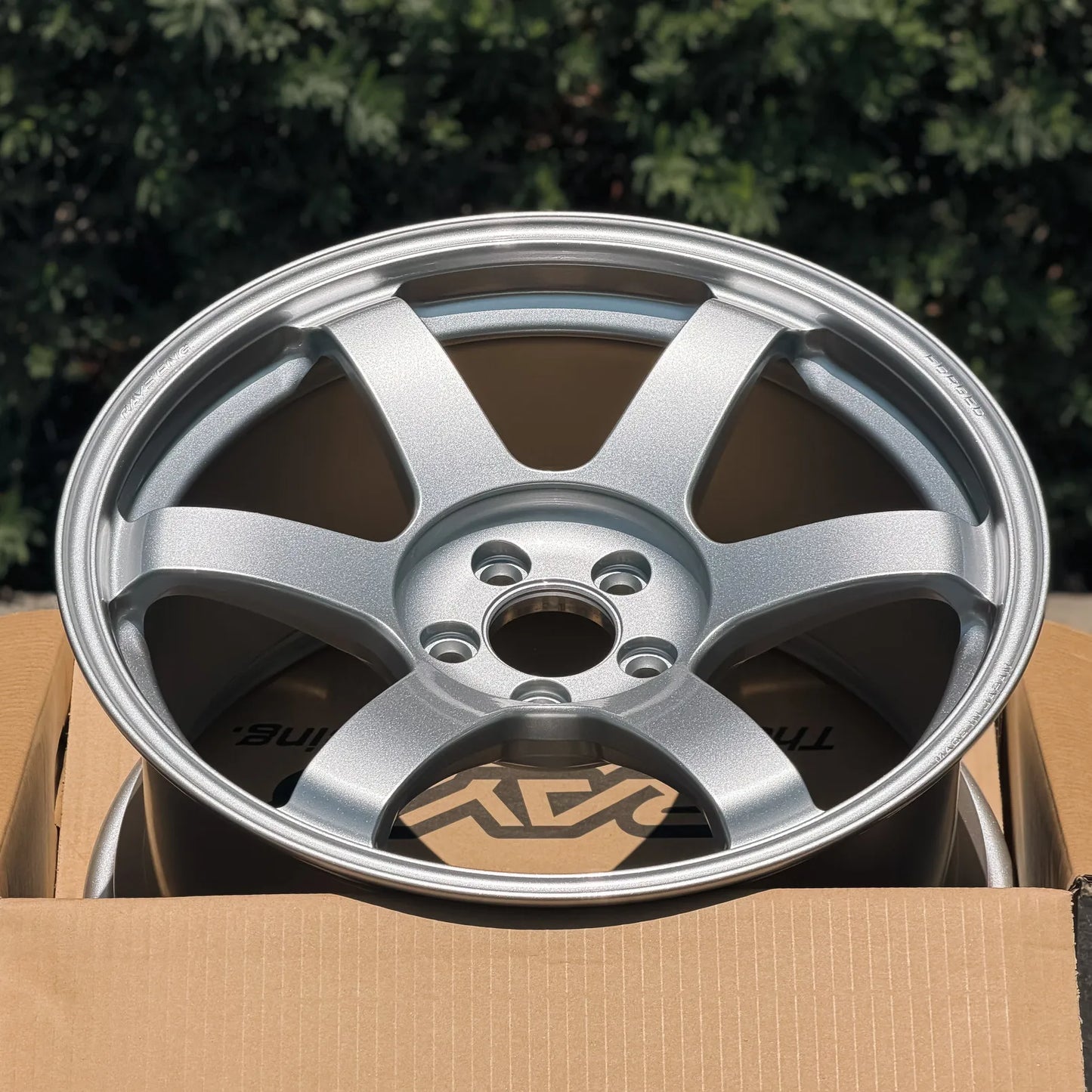 Volk Racing TE37 Saga SL 17x9.5 +45 5x100 Diamond Silver (SET)
