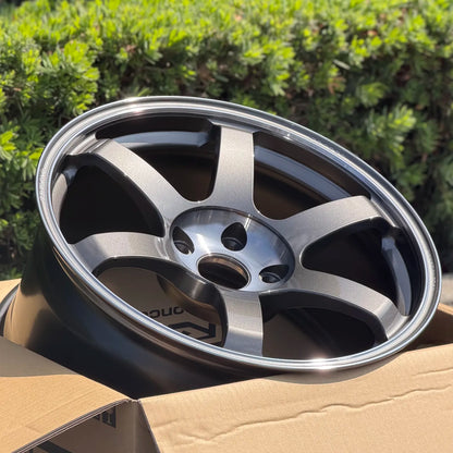 Volk Racing TE37 Saga SL 18x9.5 +38 5x120 Pressed Graphite (SET)