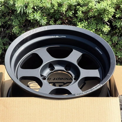 Volk Racing TE37XT M-Spec 17x8.5 -10 6x139.7 Blast Black (SET)