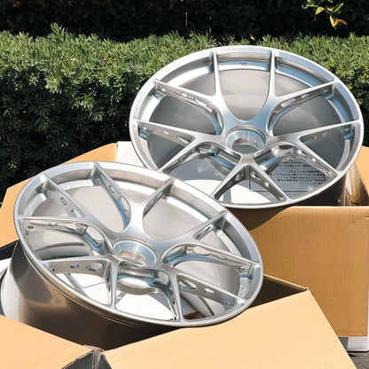 BBS FI-R Evo 20x9.5 +44, 21x12 +45 CL Diamond Silver (SET)