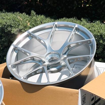 BBS FI-R Evo 20x9.5 +44, 21x12 +45 CL Diamond Silver (SET)