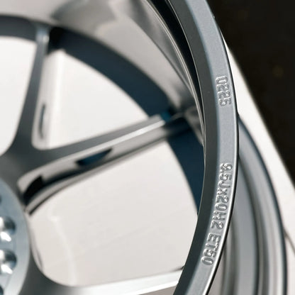 BBS FI-R 20x9.5 +50, 20x12 +44 CL Diamond Silver (SET)