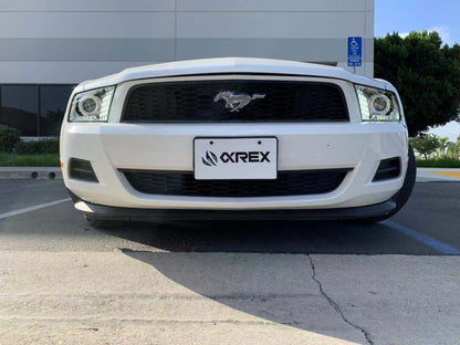 AlphaRex 10-12 Ford Mustang PRO-Series Halogen Projector Headlights Chrome