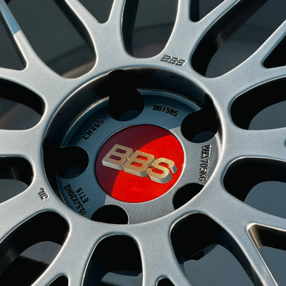 BBS LM 20x9.5 +8, 20x10.5 +15 5x112 Diamond Black (SET)