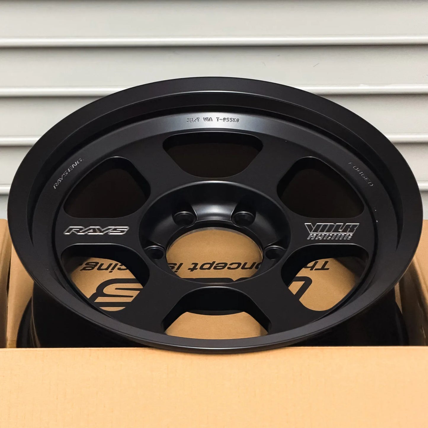 Volk Racing TE37XT Black Shadow LTD 17x8 +20 6x139.7 Matte Translucent Black (SET)