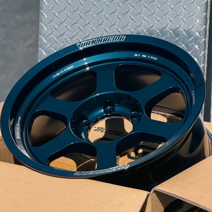 Volk Racing TE37XT M-Spec 18x9 +15 6x139.7 Mag Blue (SET)