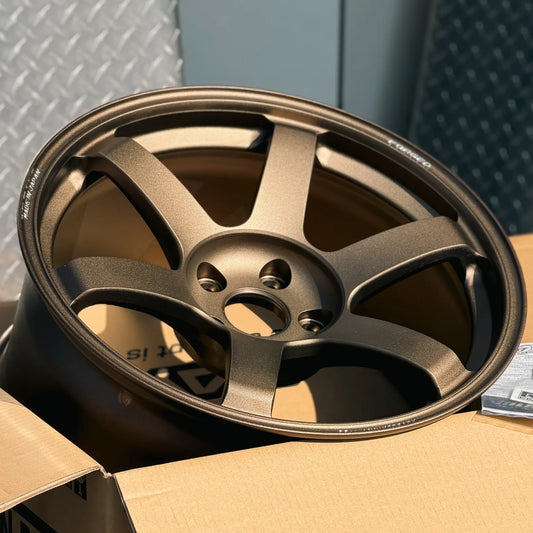 Volk Racing TE37 Saga S-Plus 30th Anniversary Sticker Ver. 18x9.5 +22 5x114.3 Bronze (SET)