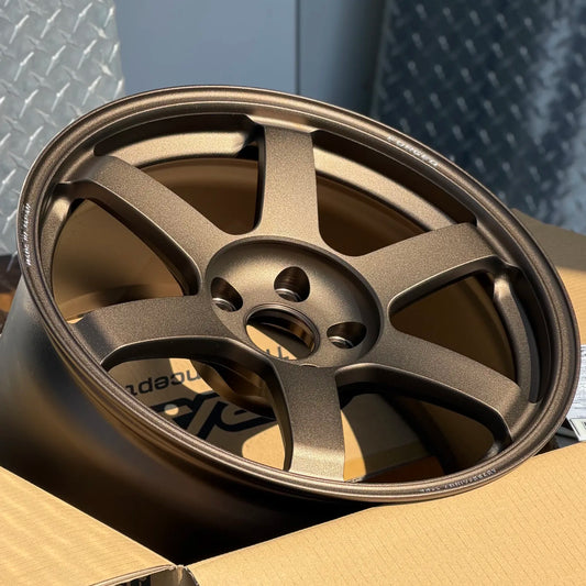 Volk Racing TE37 Saga S-Plus 30th Anniversary Sticker Ver. 18x9.5 +38 5x114.3 Bronze (SET)