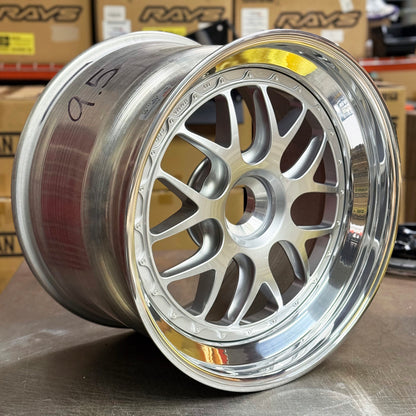 BBS E07 19x9.5 +41, 19x12.5 +41 CL Silver (SET)