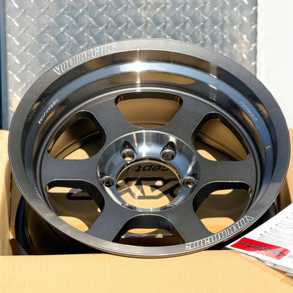 Volk Racing TE37XT SL M-Spec 17x8.5 -10 6x139.7 Pressed Graphite (SET)