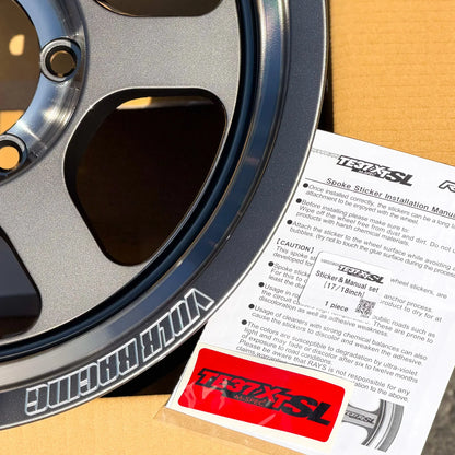 Volk Racing TE37XT SL M-Spec 17x8.5 -10 6x139.7 Pressed Graphite (SET)