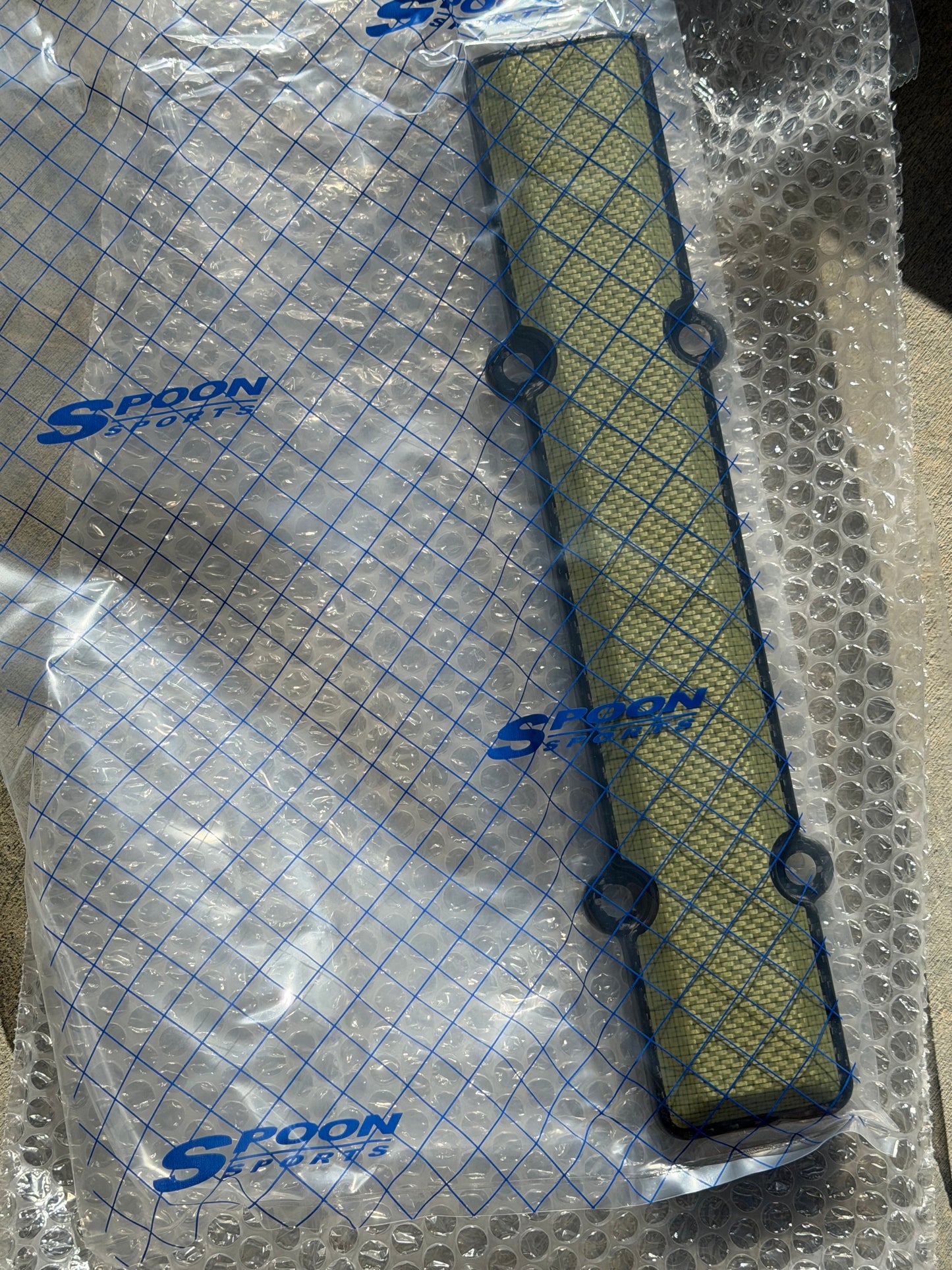 Spoon Carbon Plug Cover - B16A / B18C