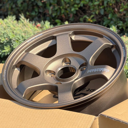 Volk Racing TE37 Saga S-Plus 15x8 +35 5x114.3 Bronze (SET)