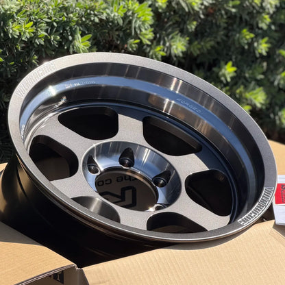 Volk Racing TE37XT SL M-Spec 17x8.5 -10 6x139.7 Pressed Graphite (SET)