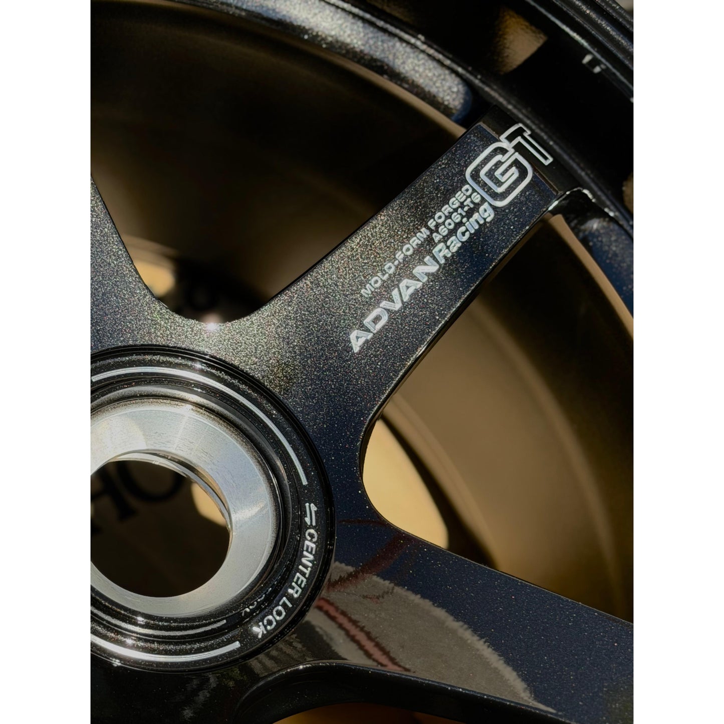 Advan GT for Porsche 20x10 +45, 21x13 +31 CL Racing Titanium Black (SET)