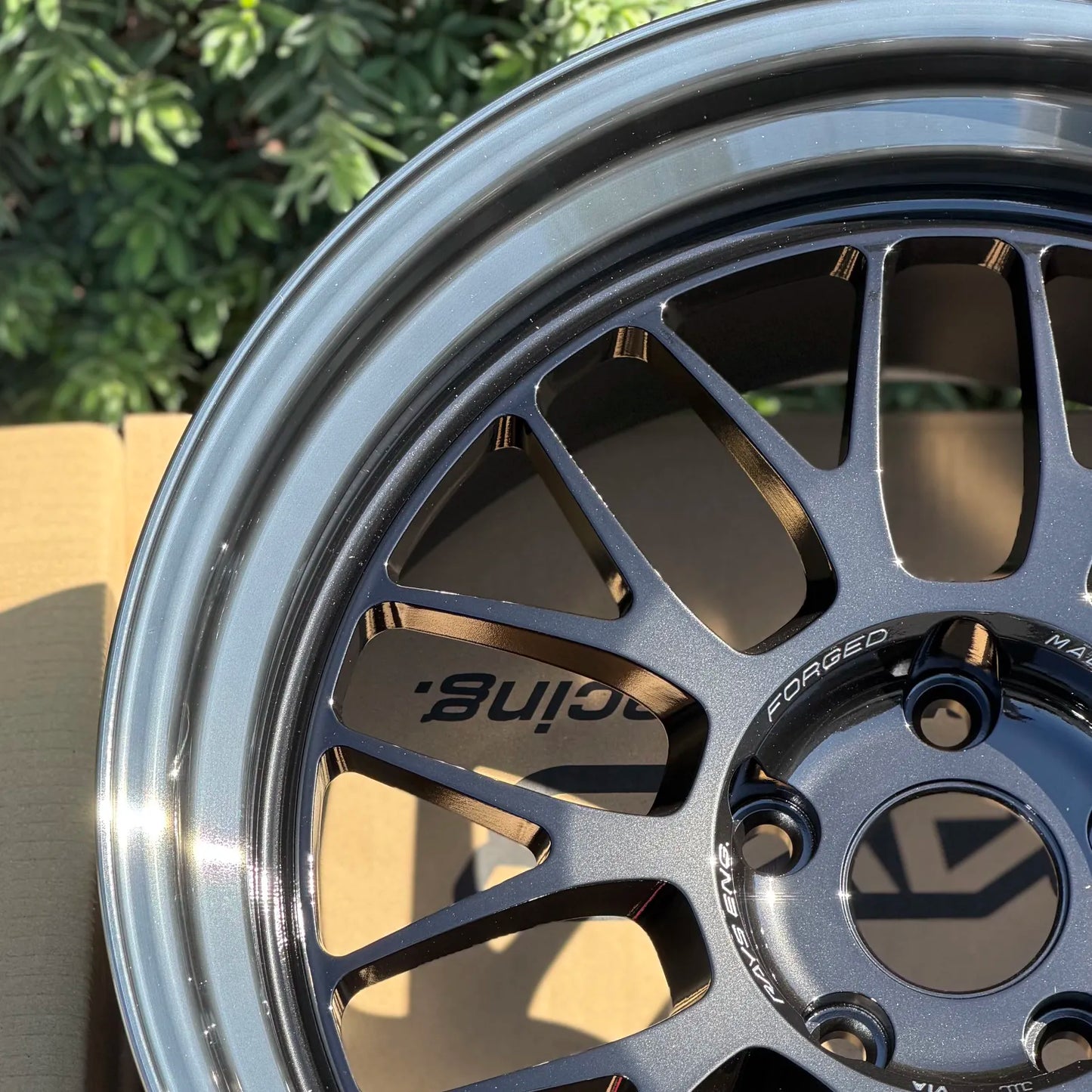 Volk Racing 21A Spec-PW 18x10.5 +15 5x114.3 Pressed Double Black (SET)