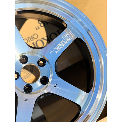 Advan GT Beyond-R 18x9.5 +45 5x100 Machining & Diamond Cutting (SET)