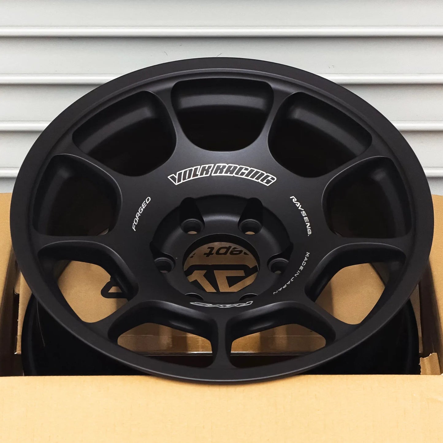 Volk Racing ZE40X 17x8.5 +0 6x135 Blast Black 2 (SET)