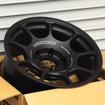 Volk Racing ZE40X 17x8.5 +0 6x135 Blast Black 2 (SET)