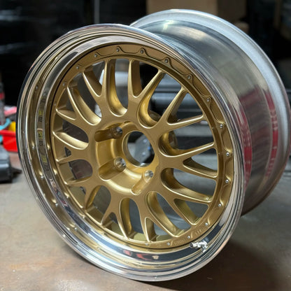 BBS E88 18x10 +36 5x120 Gold (SET)