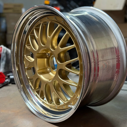 BBS E88 18x10 +36 5x120 Gold (SET)