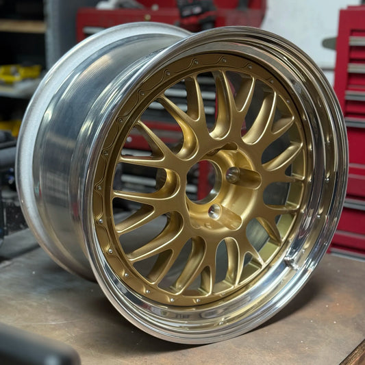 BBS E88 18x10 +36 5x120 Gold (SET)