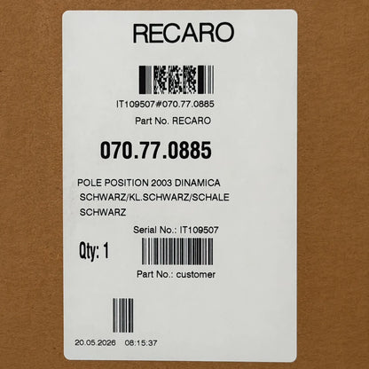 Recaro Pole Position ABE - Artificial Leather / Dinamica