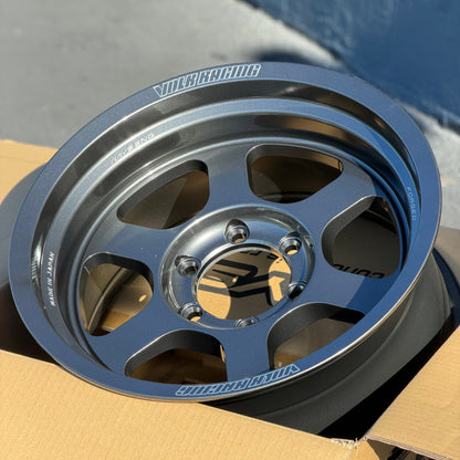 Volk Racing TE37XT M-Spec 17x8.5 -3 6x135 Dark Gunmetal (SET)