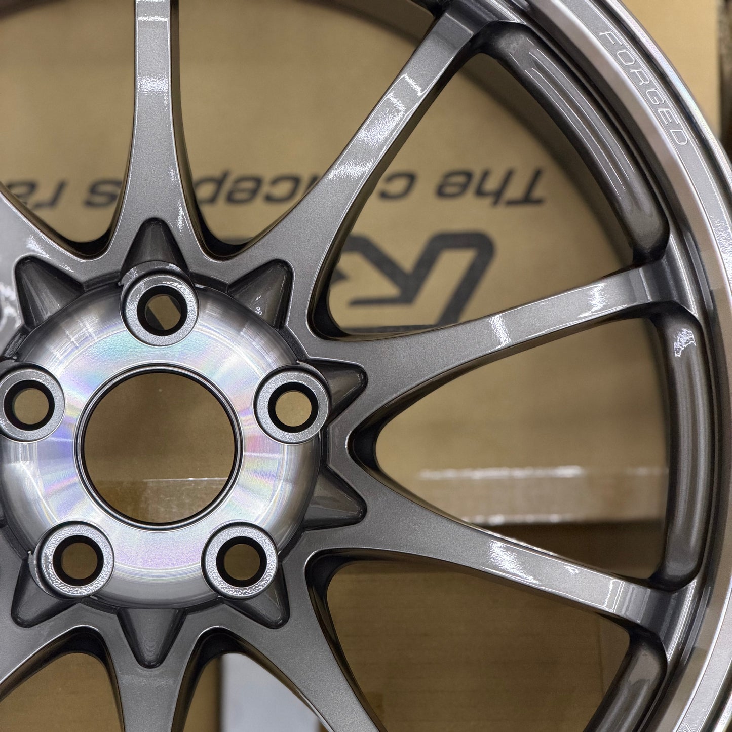 Volk Racing CE28N-Plus SL 18x9.5 +37 5x120 Pressed Graphite (SET)