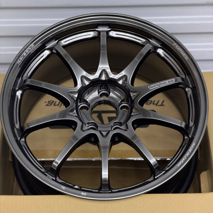 Volk Racing CE28N-Plus 17x9.5 +45 5x100 Shining Black Metal (SET)