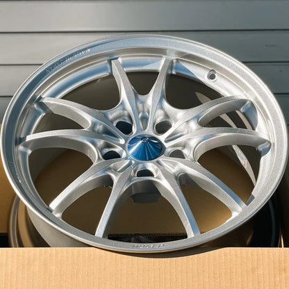 Mugen MF10 17x8.5 +40 5x114.3 Silver (SET)