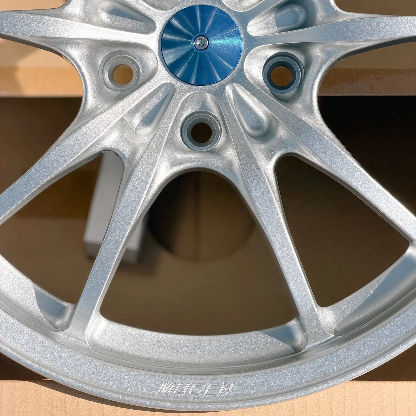 Mugen MF10 18x9.5 +45 5x120 Silver (SET)