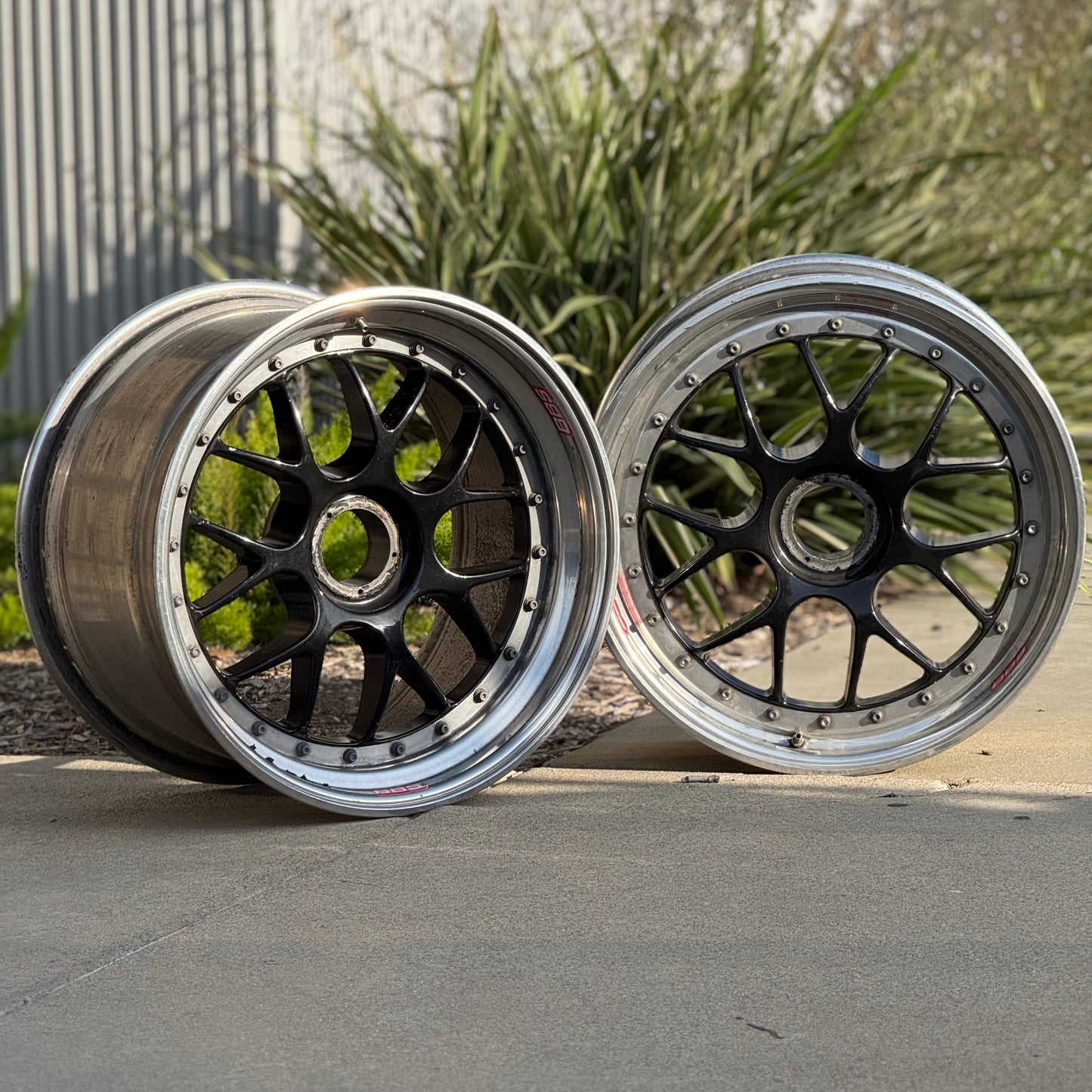 BBS E01 18x9 +40, 18x11 +28 CL Black (PRE-OWNED)