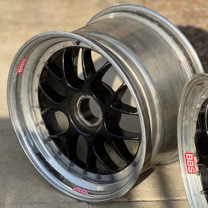 BBS E01 18x9 +40, 18x11 +28 CL Black (PRE-OWNED)