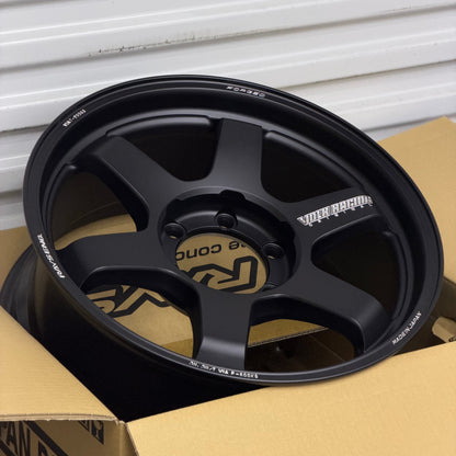 Volk Racing TE37 Ultra Large PCD M-Spec 18x8 +20 6x139.7 Matte Black (SET)