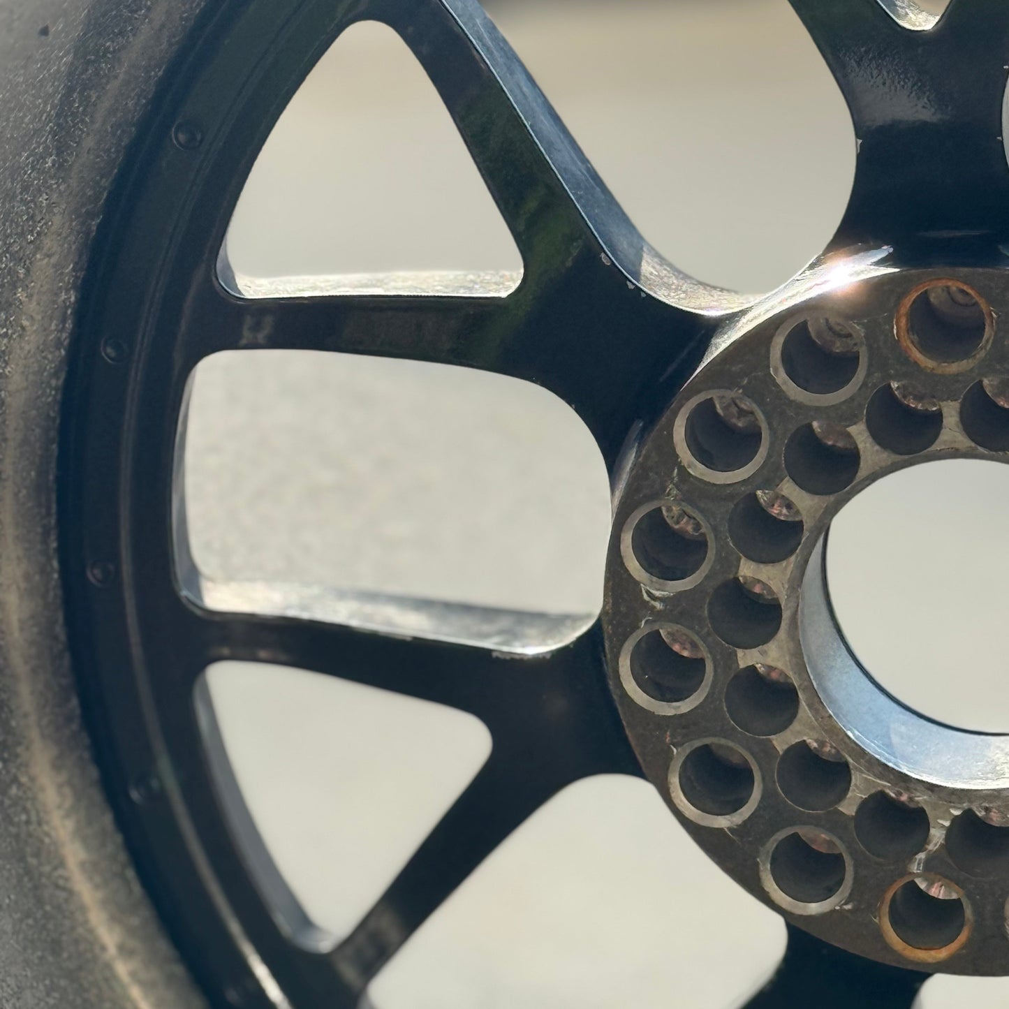 BBS E01 18x9 +40, 18x11 +28 CL Black (PRE-OWNED)