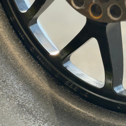 BBS E01 18x9 +40, 18x11 +28 CL Black (PRE-OWNED)