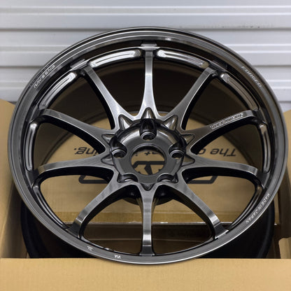 Volk Racing CE28N-Plus 18x9.5 +22 5x114.3 Shining Black Metal (SET)