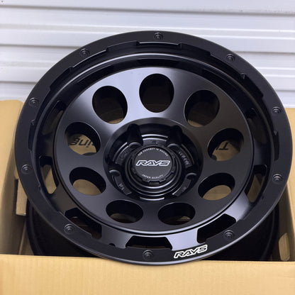 Rays Offroad D9 17x8.5 -20 6x139 Matte Black (SET)