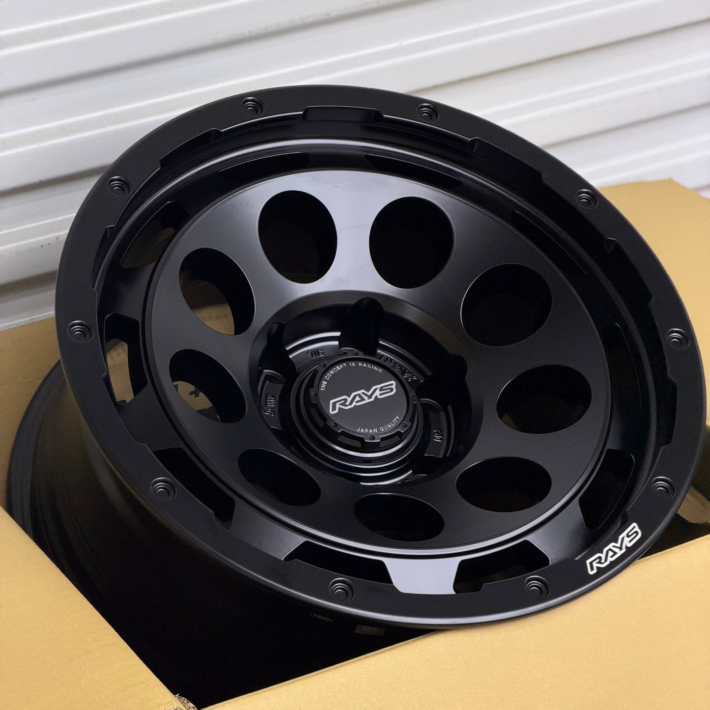 Rays Offroad D9 17x8.5 -20 6x139 Matte Black (SET)