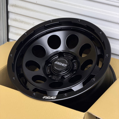 Rays Offroad D9 17x8.5 +0 6x135 Matte Black (SET)