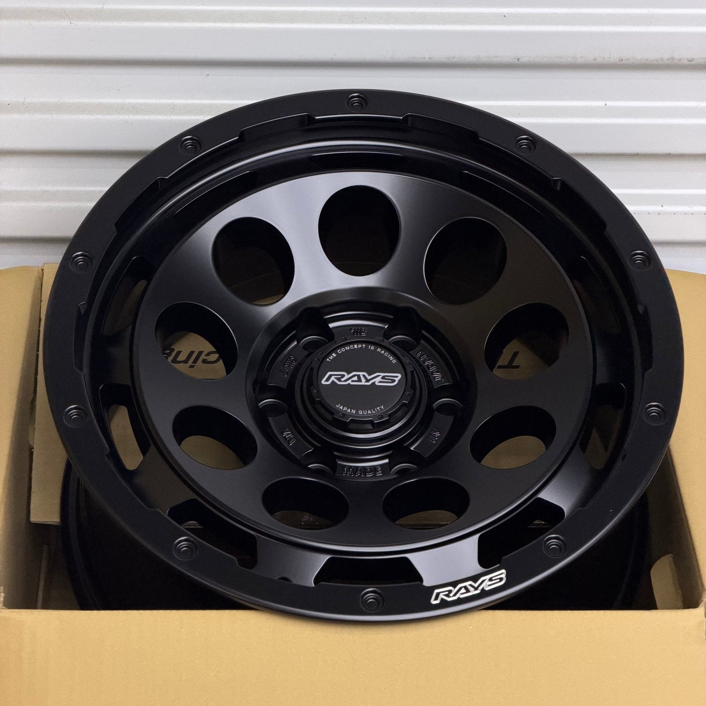 Rays Offroad D9 17x8.5 +0 6x135 Matte Black (SET)