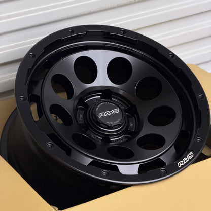 Rays Offroad D9 17x8.5 +0 6x135 Matte Black (SET)