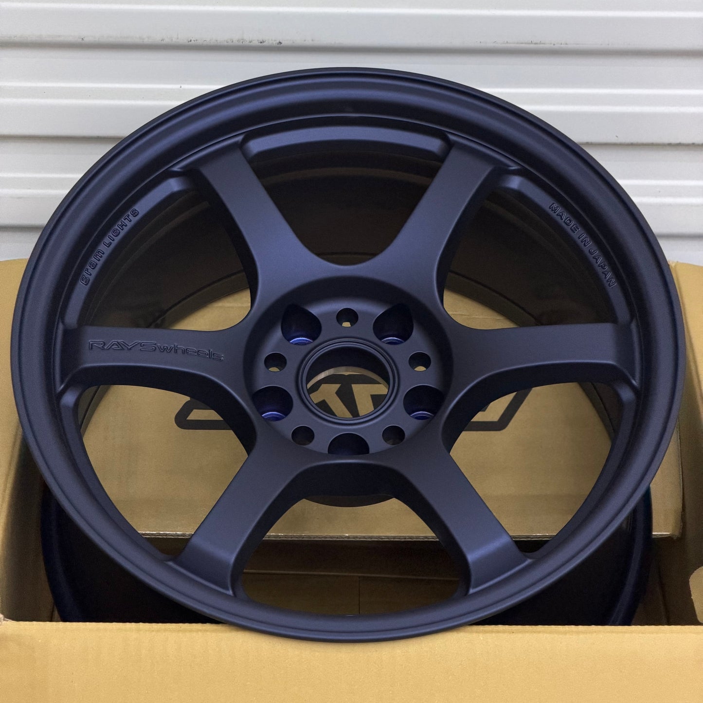 Gram Lights 57DR Overseas Limited 17x9 +12 5x114.3 Admiral Blue (SET)